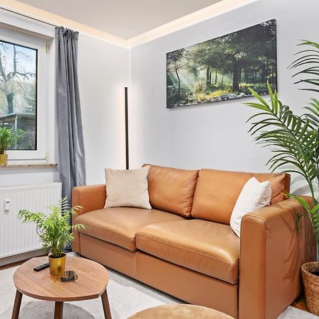 Edler Wohnraum Noble Stadtoase Mit Boxspringbett, Kaffeevollautomat, Lift & Parkplatz Chemnitz Exteriör bild